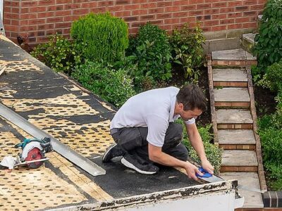 Flat roof repair in Lambourn
