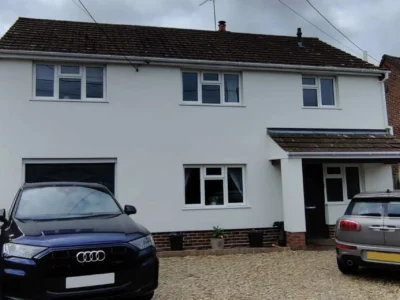 Exterior painting rendering company near me Thatcham